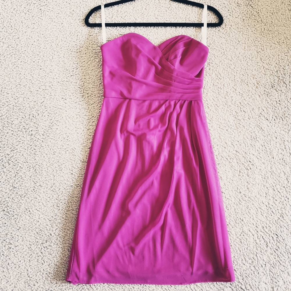 Sweetheart Neck Strapless Mesh Dress